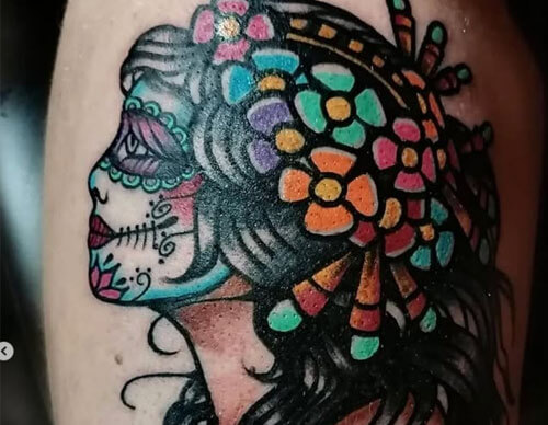 My Panamanian Catrina tattoo